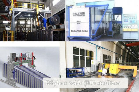 EO Sterilizer with internal capacity of 10 cubic meters 