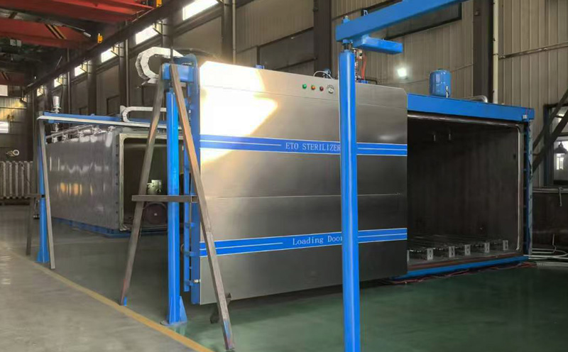 Step by step of the ethylene oxide sterilizer machine item