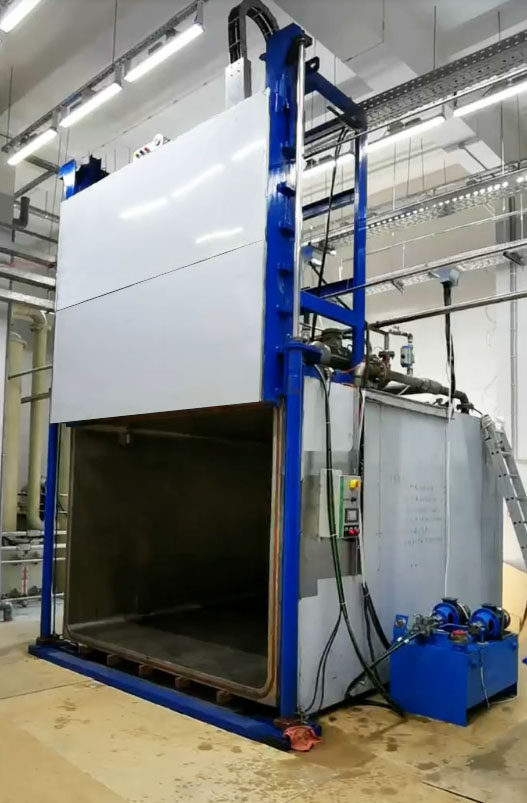 Step by step of the ethylene oxide sterilizer machine item