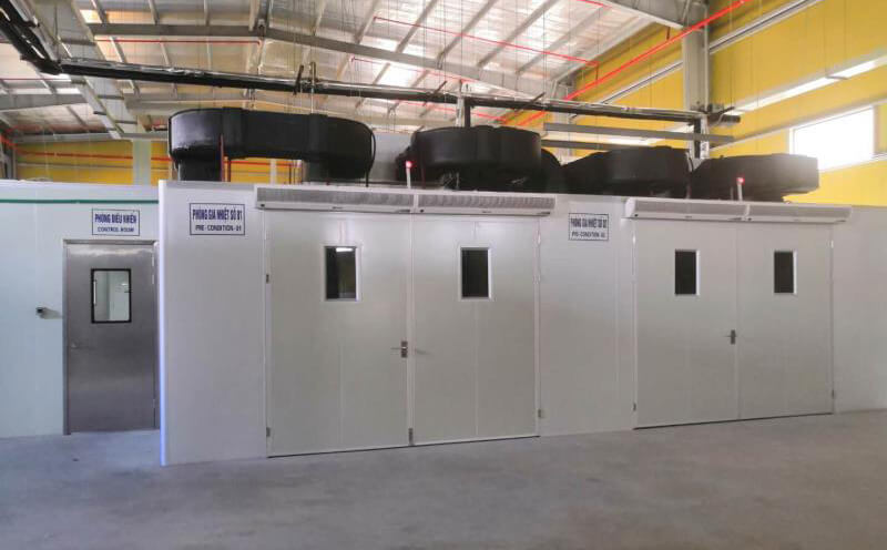 Step by step of the ethylene oxide sterilizer machine item